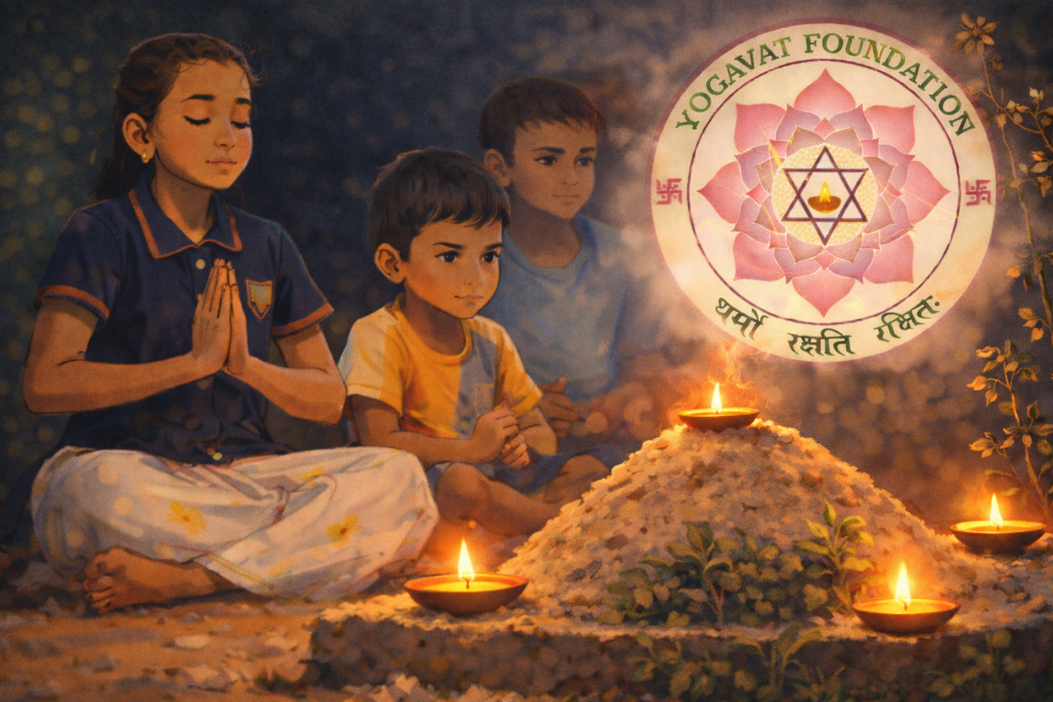 Yogavat initiatives collage